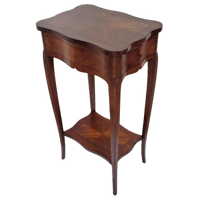 Fresh from a New York City estate, we have a pleasure to offer you this gorgeous Antique French Louis XV Two Tier Side /...