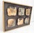 Large 33x47 Framed Fired Clay Wall Art Sculpture Abstract Textures Tray For Sale - Image 6 of 16