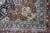 Vintage Indian Wool Handwoven Geometric Floral Medallion Area Rug Carpet 9 X 13' For Sale - Image 10 of 13