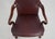 Wood Pair of Hickory Leather Mahogany Armchairs - New Upholstery For Sale - Image 7 of 18