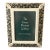 Vintage Lenox “Dynasty” 5 X 7 Portrait Gallery Fine Porcelain Picture Frame Traditional Floral & Gold Leaf Design. For Sale