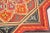 Moroccan Moroccan Moorish Hand-Painted Polychrome Star Side Table, Circa 1950 For Sale - Image 3 of 13
