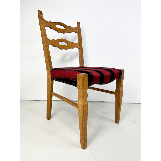Henning Kjaernulf 1960s Set of 6 Dining Chairs by Henning Kjaernulf For Sale - Image 4 of 10