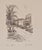 Contemporary Vintage h.j. Brothers Hand-Signed Etchings - "San Juan Capistrano" & "Olvera Street" - Framed Pair For Sale - Image 3 of 10