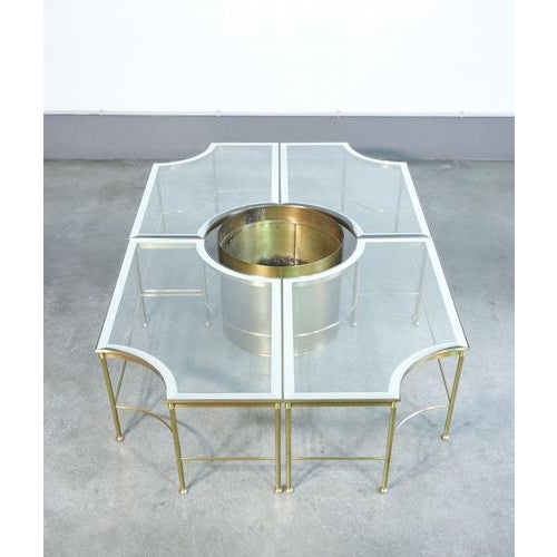 1970s Hollywood Regency Coffee Table For Sale - Image 5 of 18