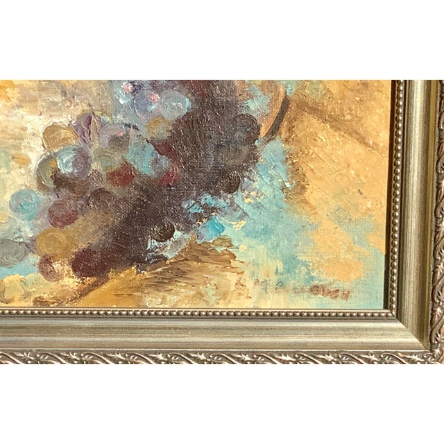 1970s American Cubist Still Life Painting, Framed For Sale - Image 4 of 6