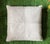 Transitional Lulu & Georgia Woven Blue Leather Decorative Pillow For Sale - Image 3 of 9
