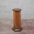 Wood Hexagonal Art Deco Column with Walnut Veneer For Sale - Image 7 of 11