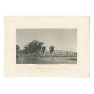 The Rocky Mountains, 1873, Paper For Sale