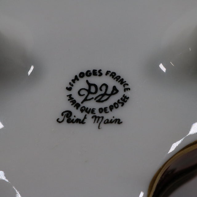 Mid 20th Century Limoges Wood Grain Grand Piano Trinket Box For Sale - Image 12 of 13