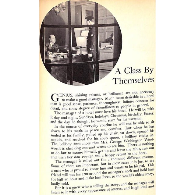 "At Your Service: The Way of Life in a Hotel" 1941 Bemelmans, Ludwig For Sale - Image 9 of 12