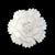 Contemporary 3d Ceramic Porcelain Flower Wall Decor Set - 5 Piece Mixed Floral Wall Hangings Peony Rose Daisy White For Sale - Image 3 of 12
