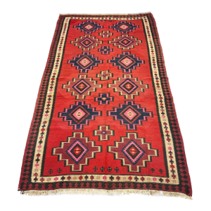5ft 8in × 10ft Turkish Kilim Area Rug