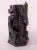Pablo Picasso Contemporary Picasso Style Black Glazed Sculpture Vase by Diane Grant For Sale - Image 4 of 8