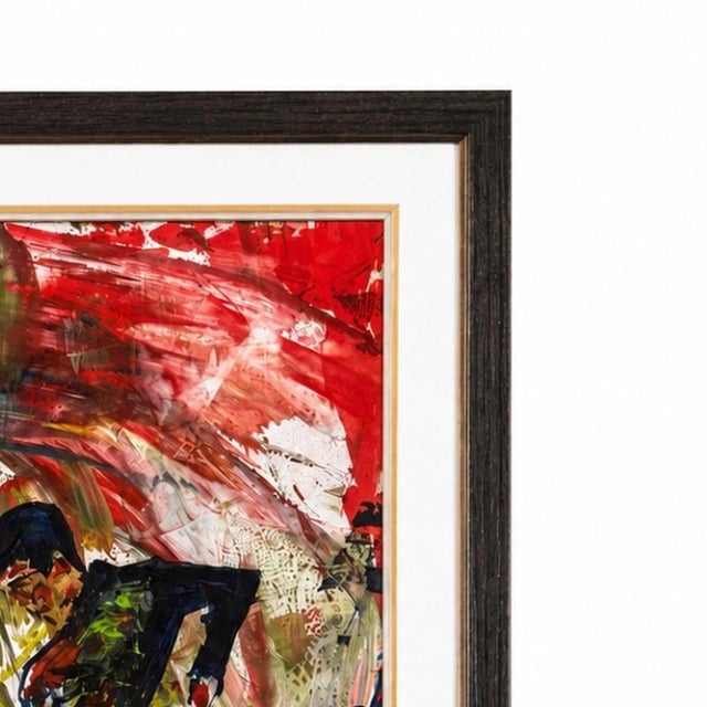 António Inverno, Bullfight, Mixed Media on Paper For Sale - Image 4 of 6