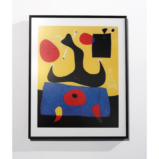 Joan Miró, Femme Assise, 1999, Lithograph, Framed For Sale - Image 4 of 4
