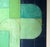 Contemporary Contemporary Geometric Abstract Vertical Oil and Cold Wax Painting-Green by Stephen Cimini For Sale - Image 3 of 6