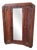Antique Art Deco Wardrobe, 1930 For Sale