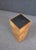 Milo Baughman Vintage Baughman Style Patchwork Wooden Pedestal For Sale - Image 4 of 12