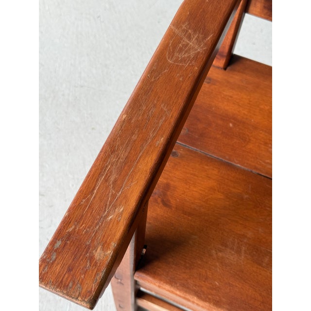 Vintage Set of Six Studio Craft Dining Chairs For Sale - Image 11 of 12