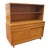 Mid 20th Century Vintage Mahogany Breakfront Four Shelves For Sale