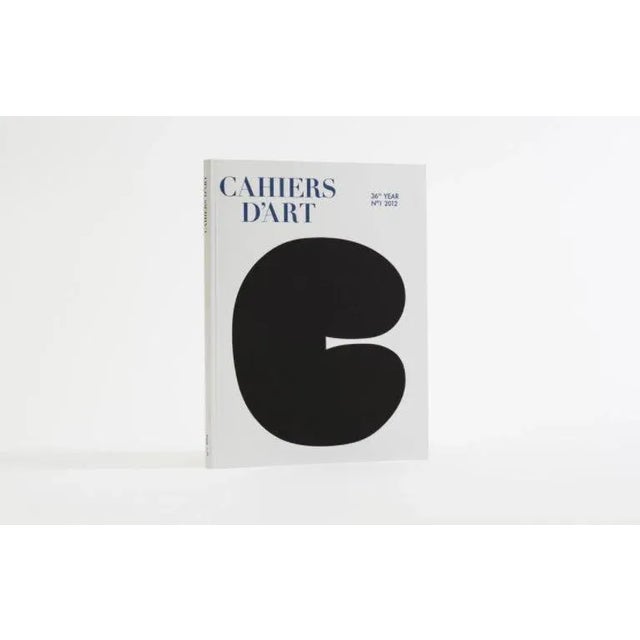 2010s Cahiers d'Art Revue, No. 1, 2012: Ellsworth Kelly (2012) Paperback With Original Lithograph by Kelly For Sale - Image 5 of 9