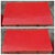Mid 20th Century Mid Century Modern Asian Orange Red Laminate Cabinets Nightstands Side End Tables - A Pair For Sale - Image 5 of 12