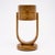 A charming French Art Deco side table; circa 1930, beautifully crafted in richly figured burled ash with warm golden...