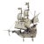 Vintage Italian Handmade Genuine Silver Caravel Sailing Ship Figurine Sculpture For Sale