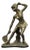 Art Deco Young Tennis Player in Bronze, 1950s For Sale