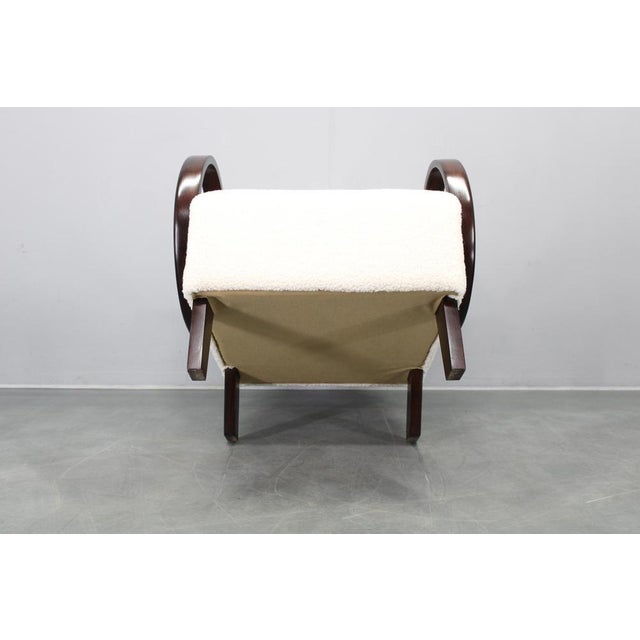 Art Deco Beech Armchairs from Jindřich Halabala, 1940s, Set of 2 For Sale - Image 13 of 14