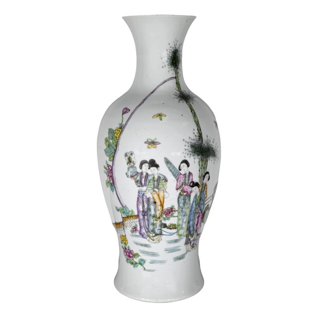 Large Chinese Porcelain Vase, Early 20th Century For Sale