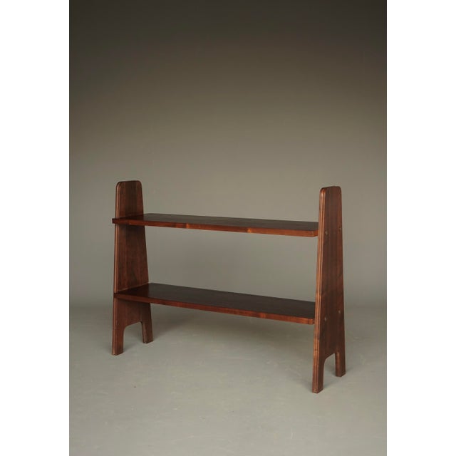 Wood Mid-Century Freestanding Stackable Book Shelves, 1950s, Set of 2 For Sale - Image 7 of 18