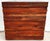 Mid-Century Modern MCM Solid Exotic Wood Bachelor Chest Dresser Rustic Brutalist For Sale - Image 3 of 8