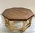1960s Brown-Saltman Spanish Mission Style Copper-Top Octagonal Cocktail Table For Sale In Detroit - Image 6 of 12