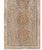 Mid-Century Modern Whitewashed Hand-Carved Mandala Door – Vintage Indian Lotus Motif Double-Sided Carved Entry Door 85x41.5 For Sale - Image 3 of 5