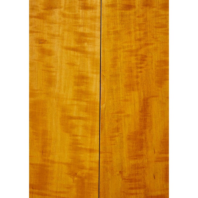 Wood Mid-Century Birch Wardrobe by Oscar Nilsson Nordic Company, 1890s For Sale - Image 7 of 14