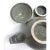 1990s Hand Thrown Tea Pot & 2 Sake Cups For Sale - Image 10 of 10