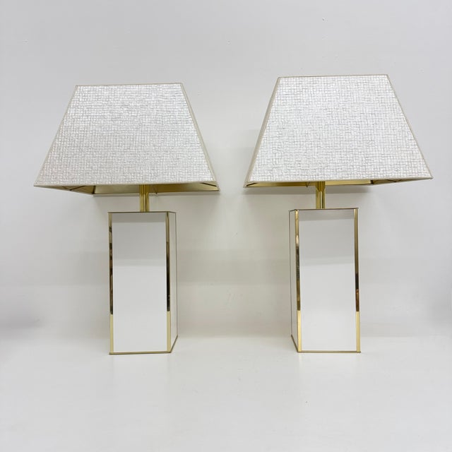 Table Lamps in the style of Maison Jansen, 1970s, Set of 2 For Sale - Image 14 of 18
