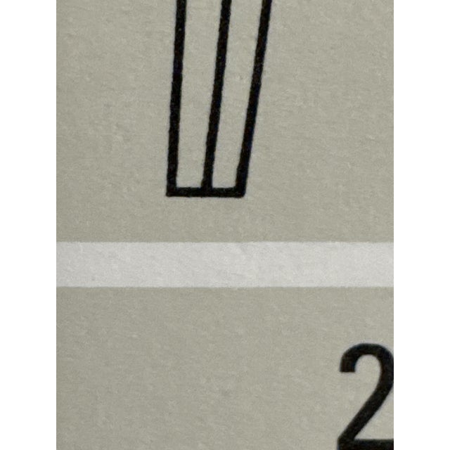 Thonet Vintage Thonet Furniture Original Advertising Poster, 1989 For Sale - Image 4 of 9