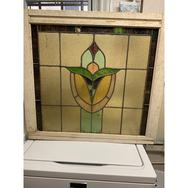 Each window section measures approximately 30” x 28” x 2" (H x W x D). Window was recently reframed (~62" x 30" x 5"). All...