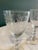 This refined set of 6 vintage crystal wine glasses by Duncan Miller is a perfect example of classic barware elegance. Each...