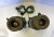 Early 20th Century Antique Asian Chinoiserie Style Hand Painted Porcelain and Bronze Oil Lamps Converted to Electric - a Pair For Sale In West Palm - Image 6 of 13