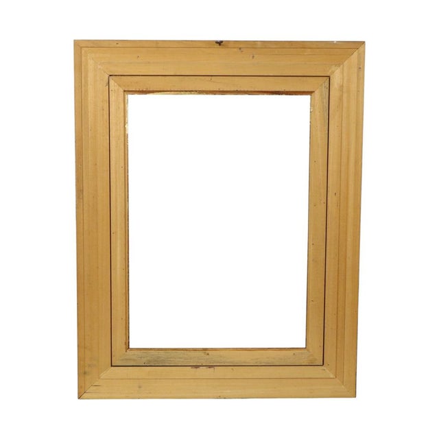 Wood Classic Gold Frame in Pine For Sale - Image 7 of 16