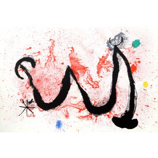 Joan Miro, Danse De Fou, Offset Lithograph For Sale