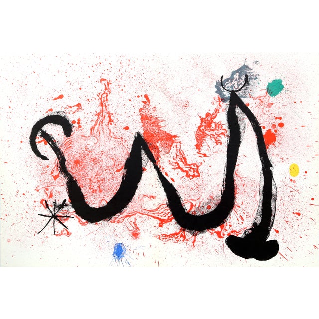Joan Miro, Danse De Fou, Offset Lithograph For Sale