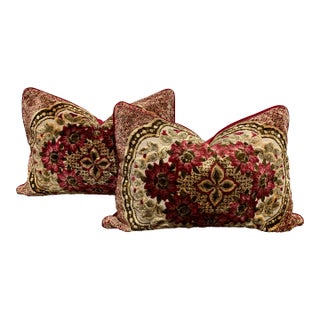 Late 20th Century Re-Designed and Hand-Engineered Pillows- Set of 2 For Sale