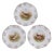 Vintage Bavarian Pheasant Plates, Set of 3 For Sale