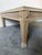 Hollywood Regency Neoclassical Style Carved Greek Key & Lion Motif Square Coffee Table For Sale - Image 4 of 12