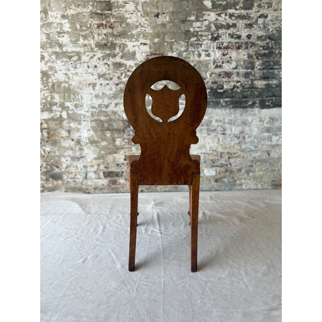 1970s Architectural Anarchy Wood Chair For Sale In New York - Image 6 of 12